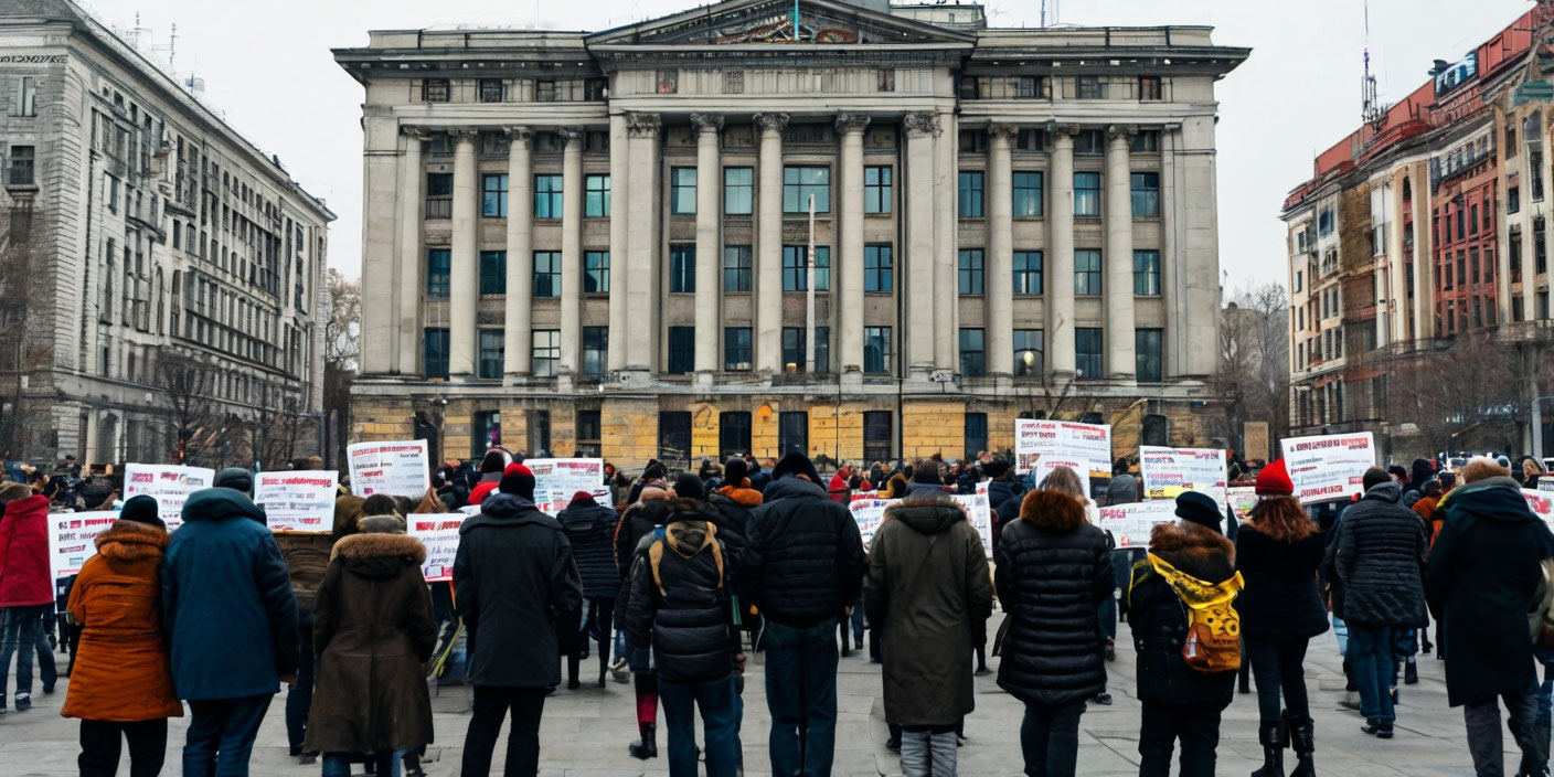 Митинг в Новосибирске против изменений в законе о памятниках — иллюстрация MediaMatrix