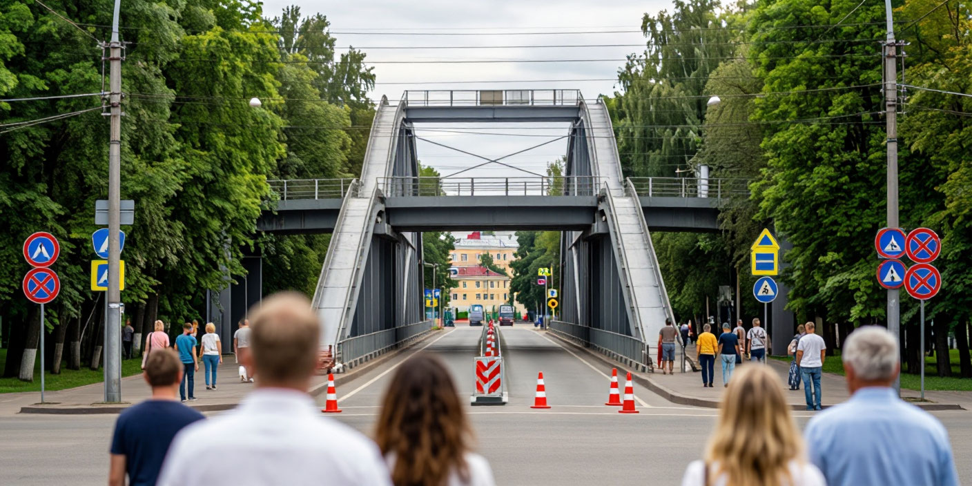 Власти Калининграда меняют схему проезда у двухъярусного моста Власти Калининграда меняют схему проезда у двухъярусного моста . Иллюстрация MediaMatrix