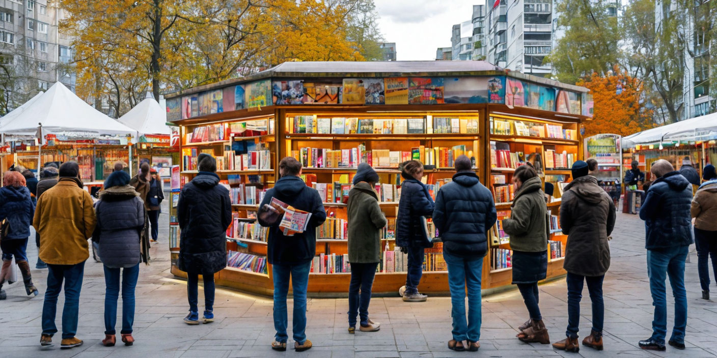 Международный книжный фестиваль «Красная строка» в Екатеринбурге Международный книжный фестиваль «Красная строка» в Екатеринбурге — иллюстрация MediaMatrix