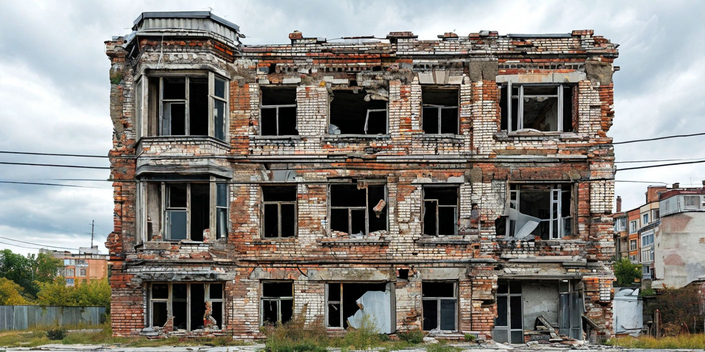 Взрыв газа в Пензе . Иллюстрация MediaMatrix