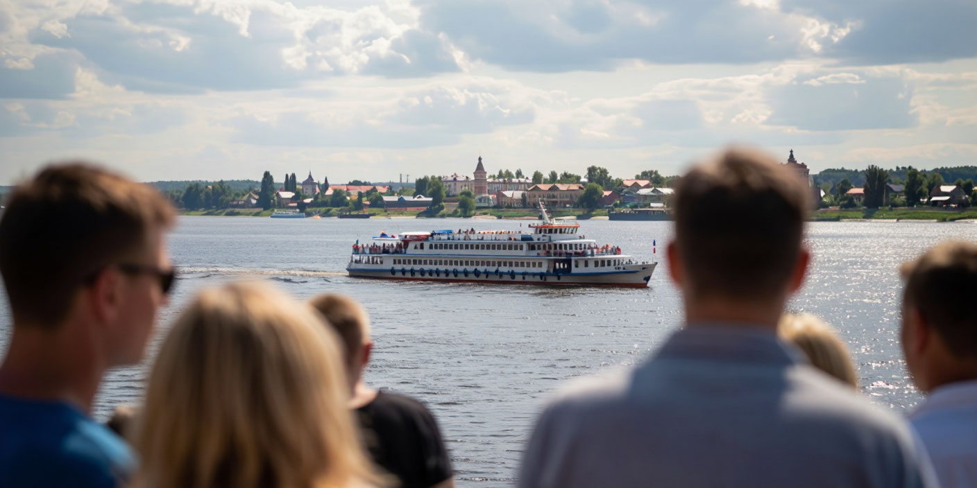 Пассажирский теплоход сел на мель в Ярославской области Пассажирский теплоход сел на мель в Ярославской области . Иллюстрация MediaMatrix