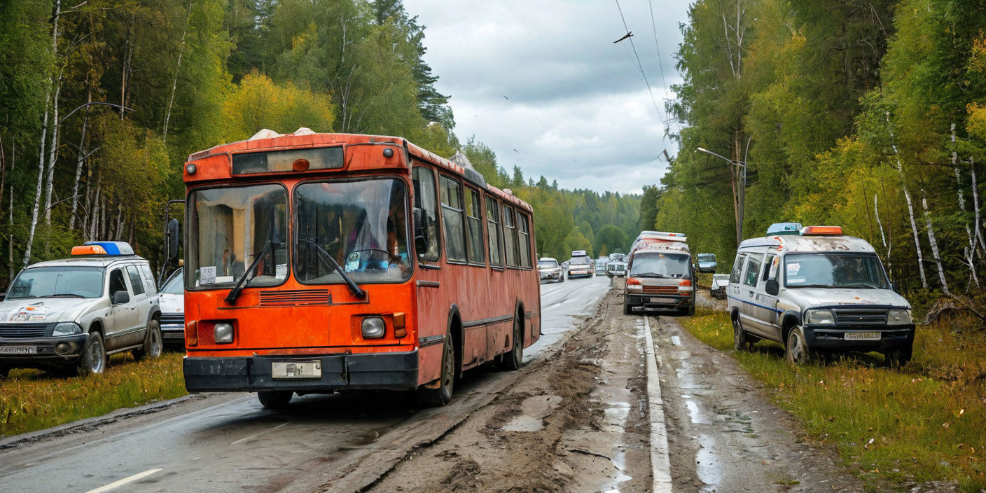В Пермском крае опрокинулся автобус, есть пострадавшие В Пермском крае опрокинулся автобус, есть пострадавшие . Иллюстрация MediaMatrix