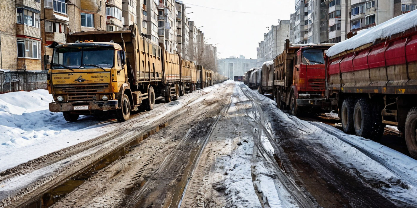 Жители Уфы просят запретить парковку грузовиков Жители Уфы просят запретить парковку грузовиков . Иллюстрация MediaMatrix