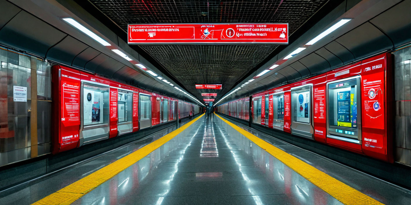 В московском метро появились информационные материалы для детей В московском метро появились информационные материалы для детей . Иллюстрация MediaMatrix