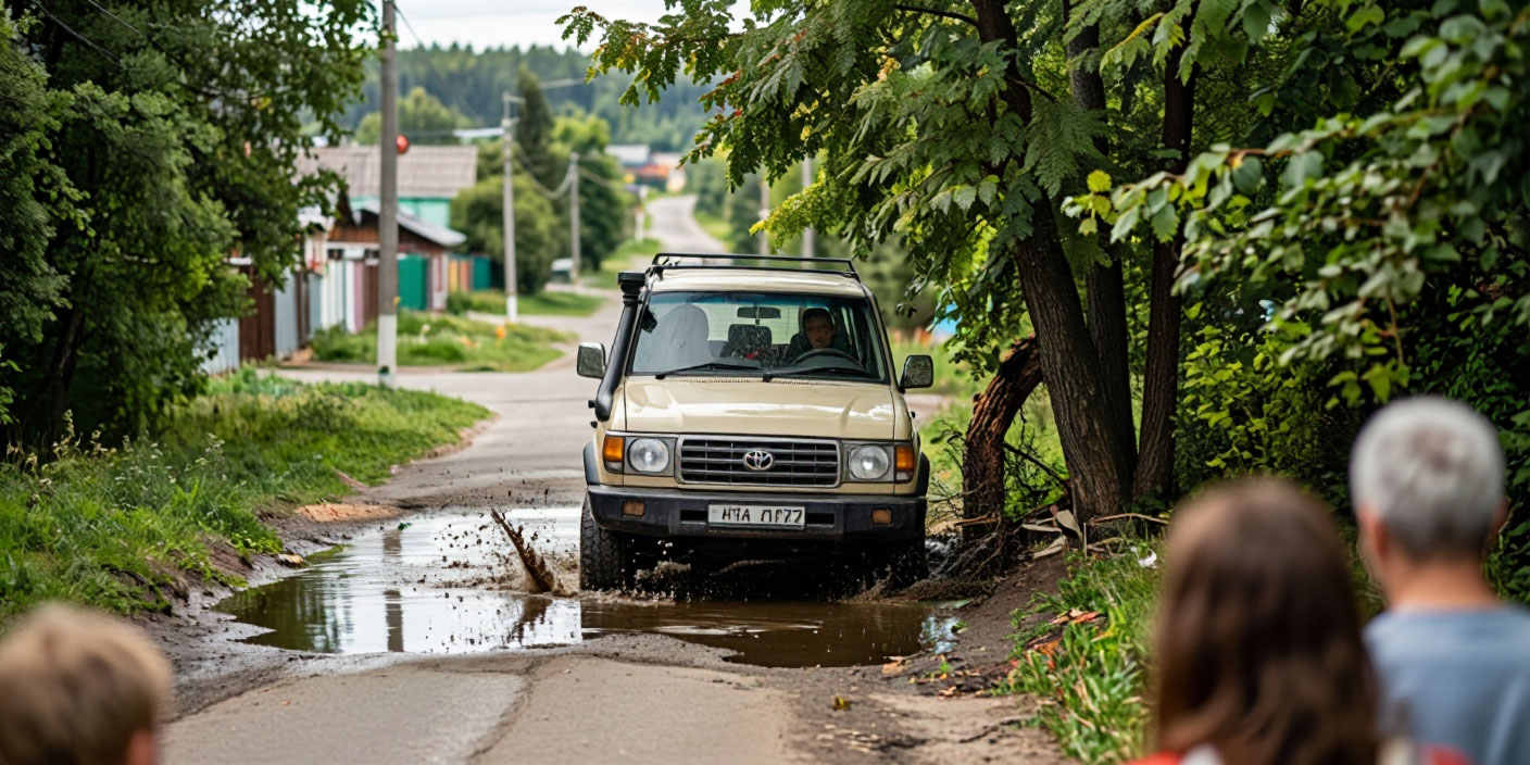 Смертельное ДТП под Выборгом . Иллюстрация MediaMatrix