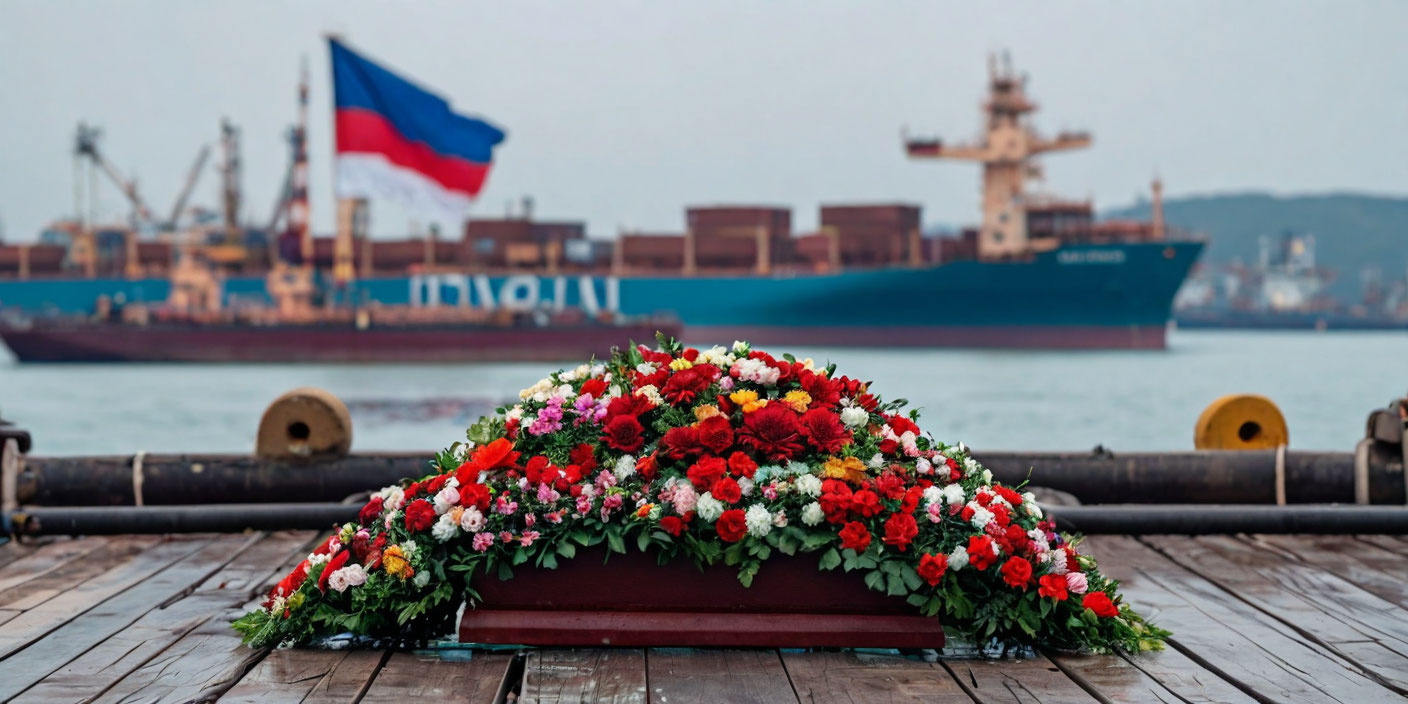 Тела погибших в Китае российских моряков доставят в Россию Тела погибших в Китае российских моряков доставят в Россию . Иллюстрация MediaMatrix