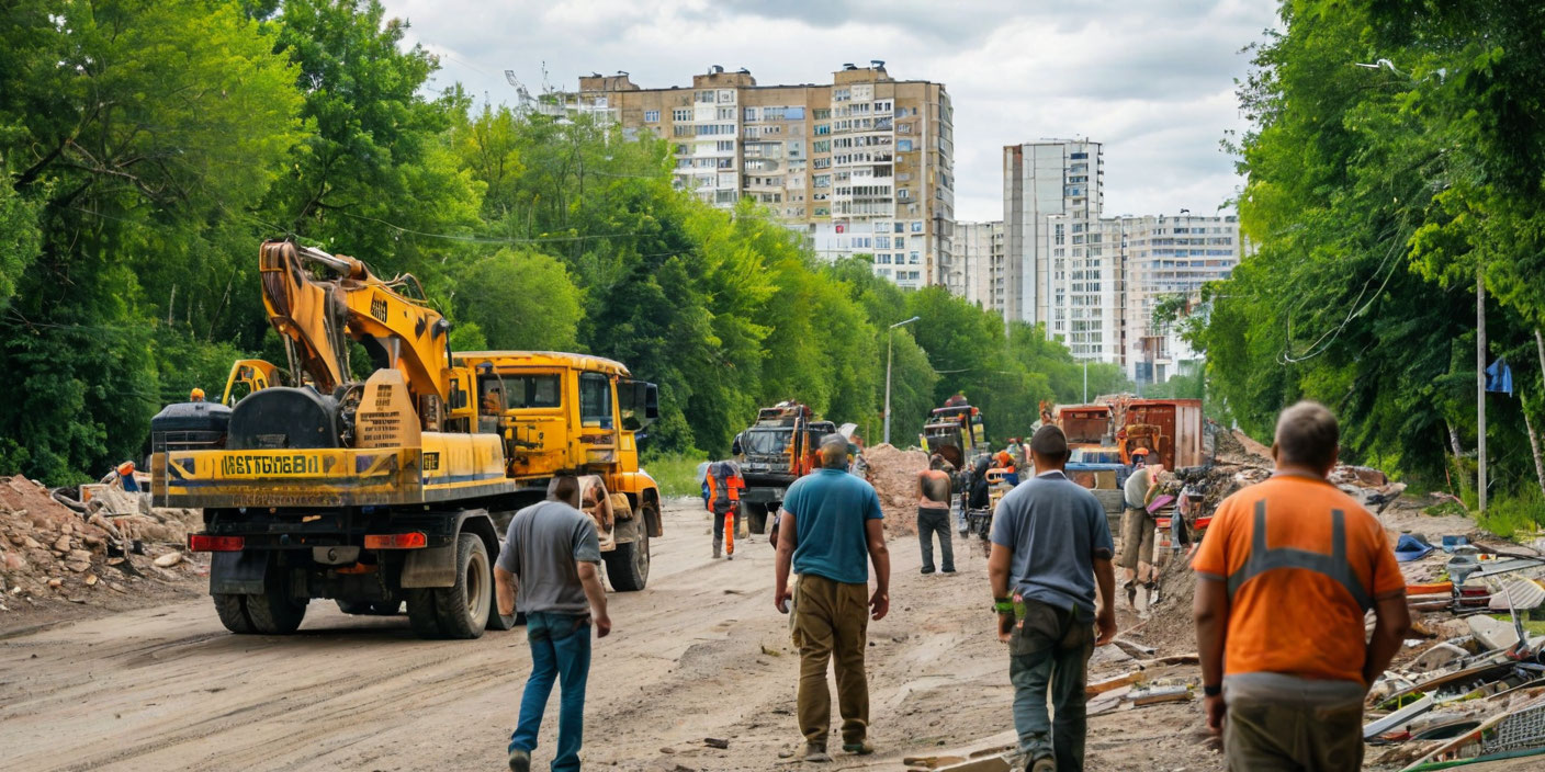В Уфе ограничат движение на улице из-за строительства АЗС В Уфе ограничат движение на улице из-за строительства АЗС . Иллюстрация MediaMatrix