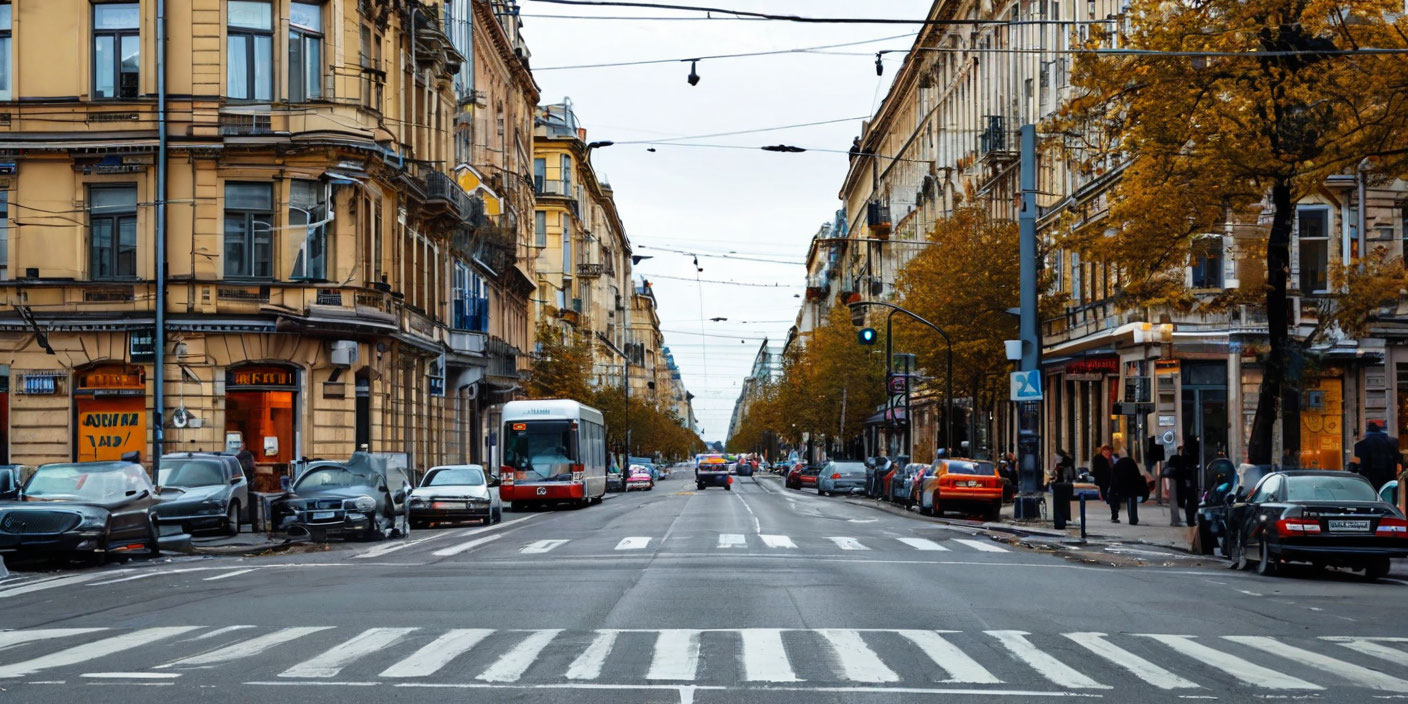 Прокуратура потребовала изменить режим работы светофора на Невском проспекте . Иллюстрация MediaMatrix