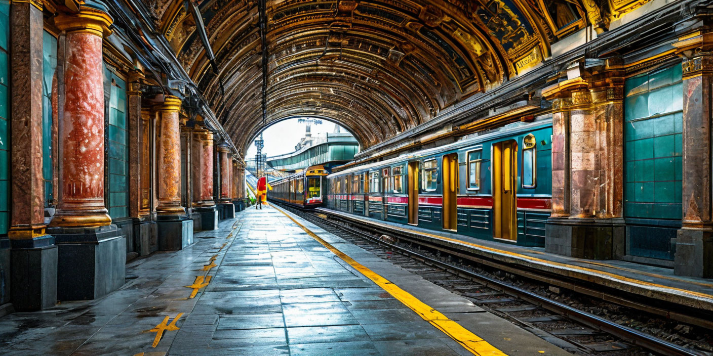 Более 30 станций московского метро получили охранный статус Более 30 станций московского метро получили охранный статус . Иллюстрация MediaMatrix