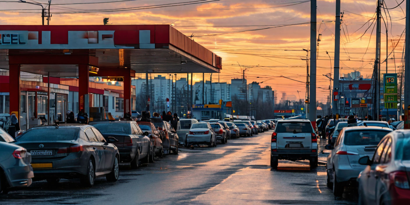 В Астраханской области ограничат продажу топлива . Иллюстрация MediaMatrix