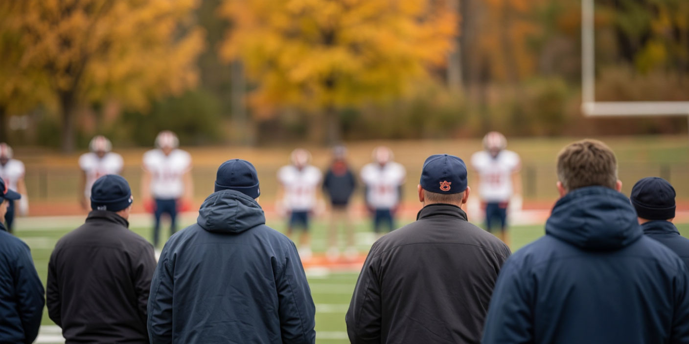 Изменения в составе атакующих линий команд Auburn и Baylor . Иллюстрация MediaMatrix