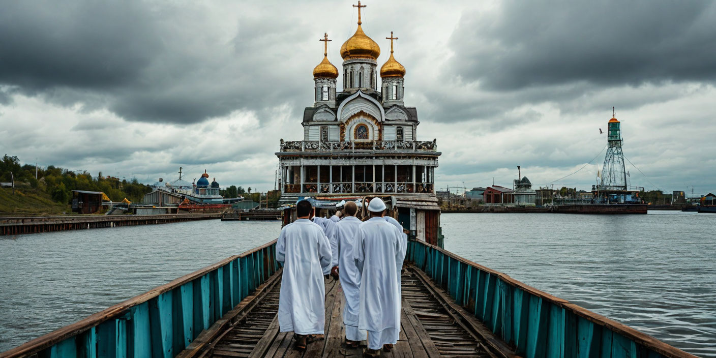 Корабль-церковь помогает жителям Сибири — иллюстрация MediaMatrix