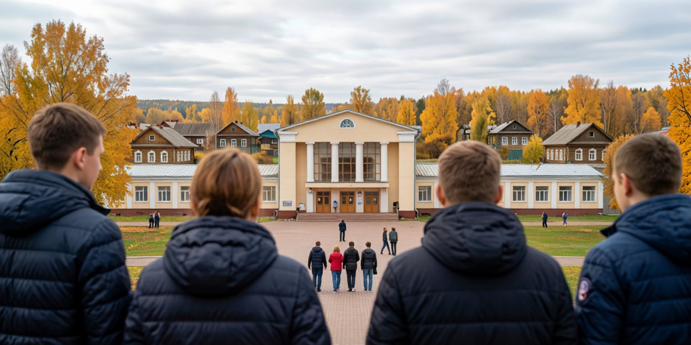 В России строятся новые школы . Иллюстрация MediaMatrix