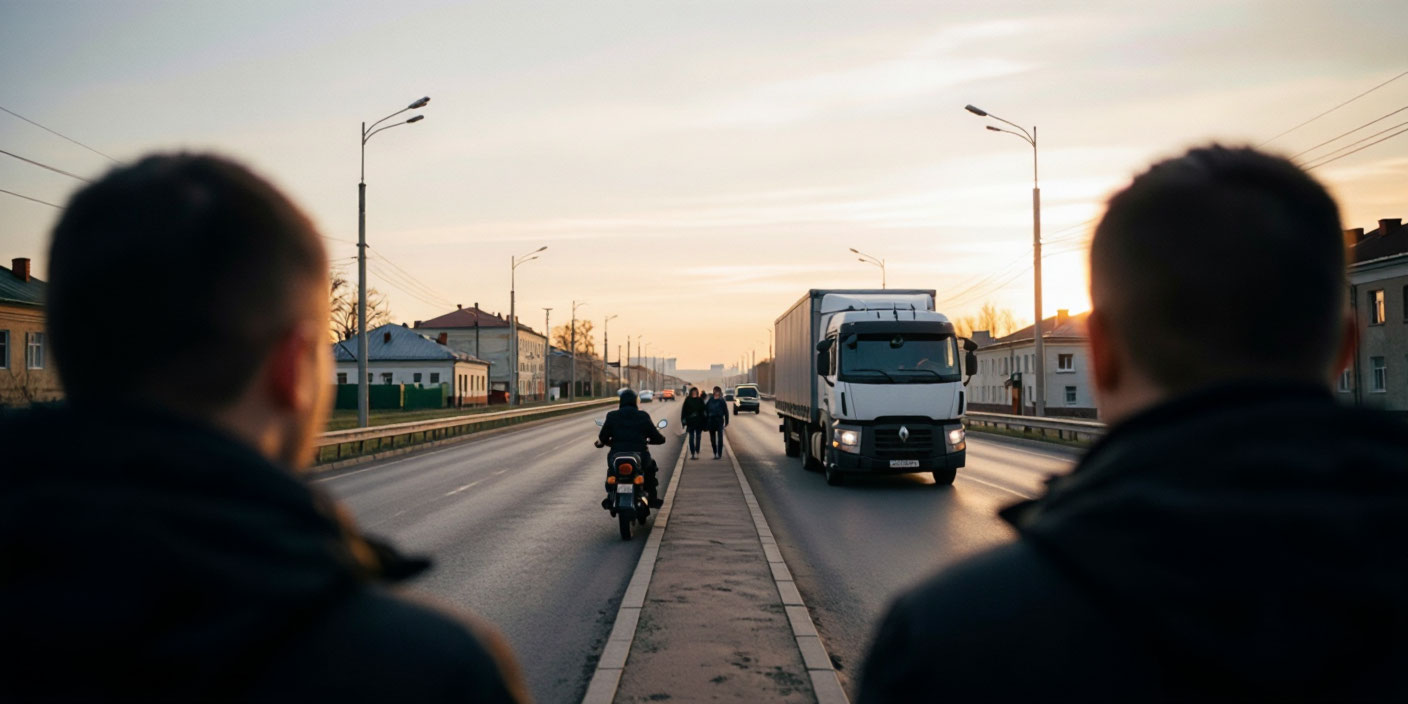 Мотоциклистка столкнулась с грузовиком в Калининграде Мотоциклистка столкнулась с грузовиком в Калининграде . Иллюстрация MediaMatrix