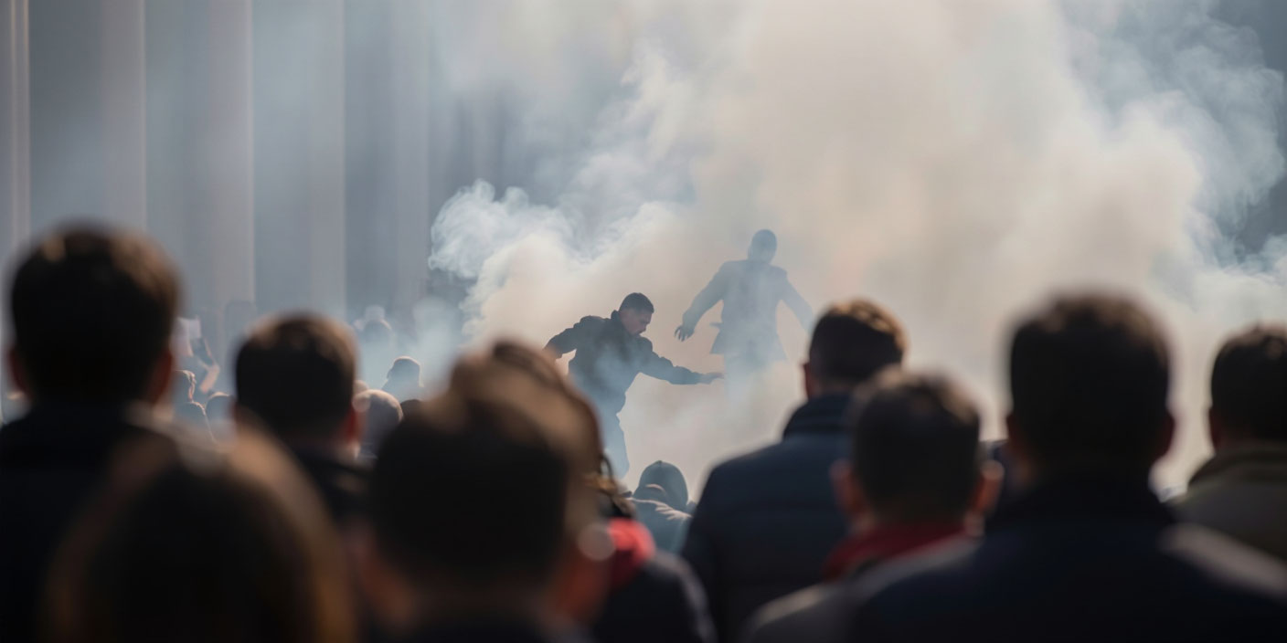 Более 20 человек погибли при пожаре на свадьбе в ДР Конго . Иллюстрация MediaMatrix