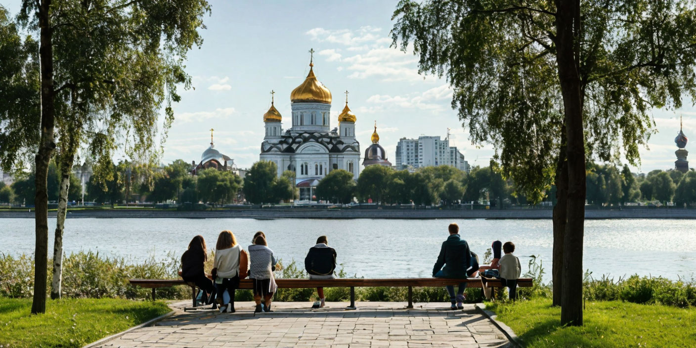 Благоустройство прибрежных зон в Вологодской области — иллюстрация MediaMatrix