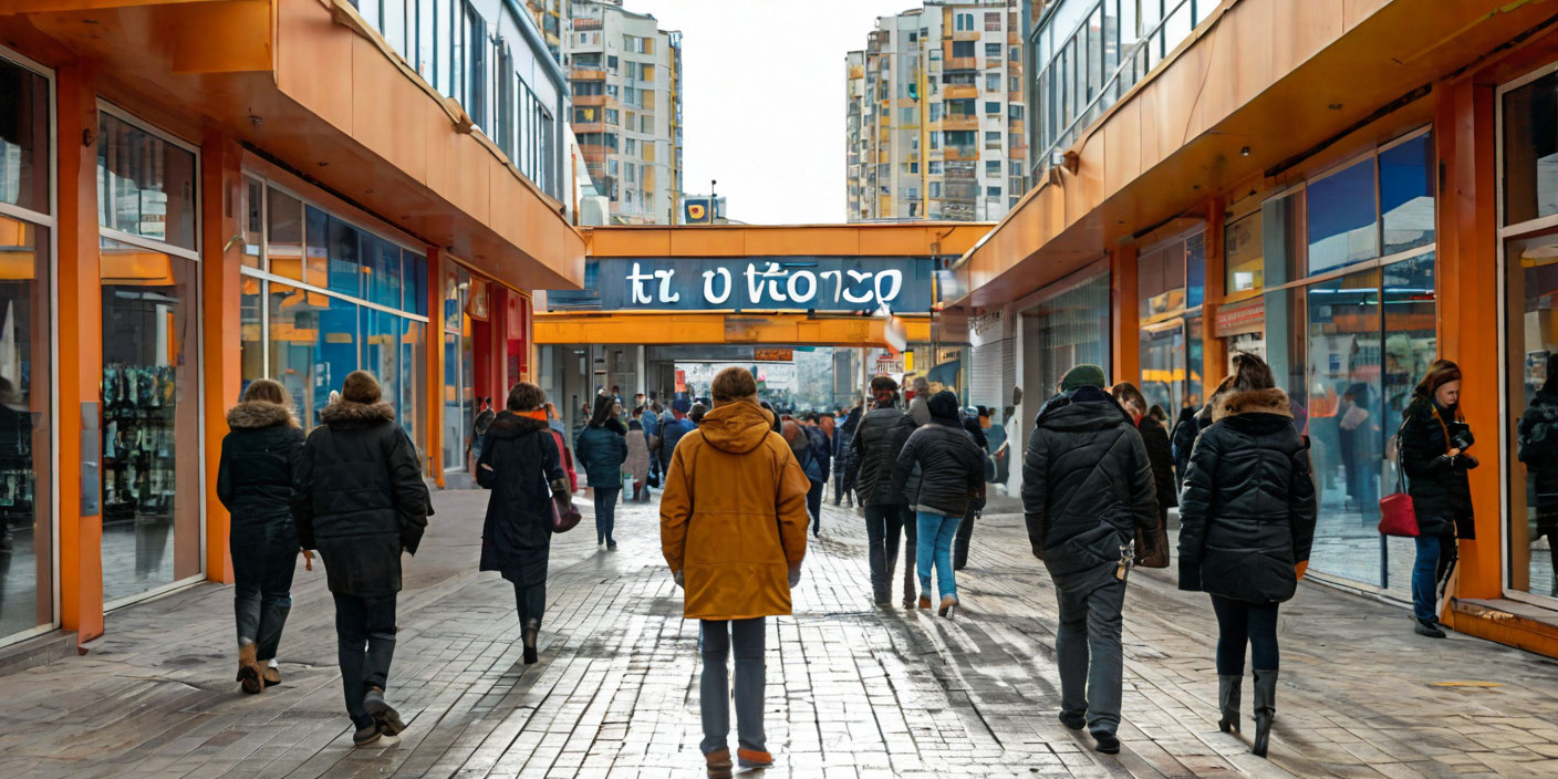 Эвакуация в ТЦ 'Восторг' в Кстове — иллюстрация MediaMatrix