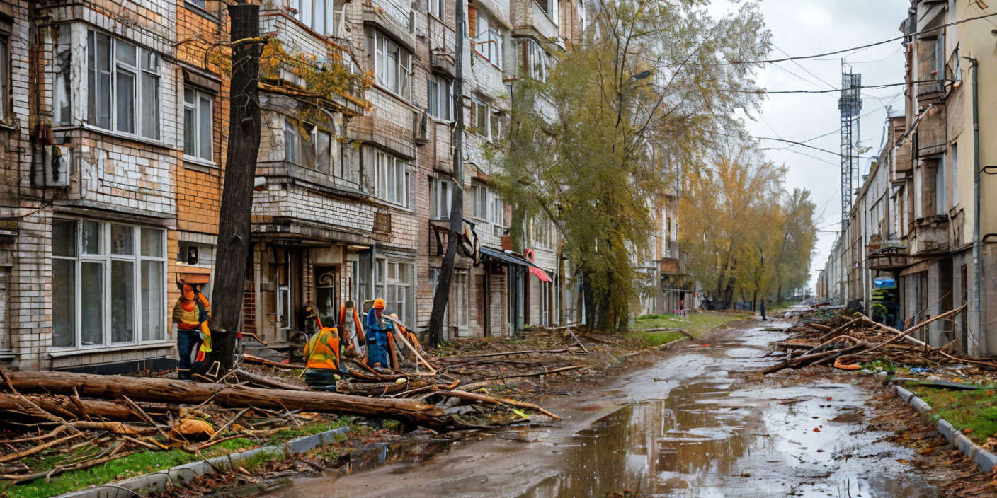 В Ялуторовске устраняют последствия урагана В Ялуторовске устраняют последствия урагана — иллюстрация MediaMatrix