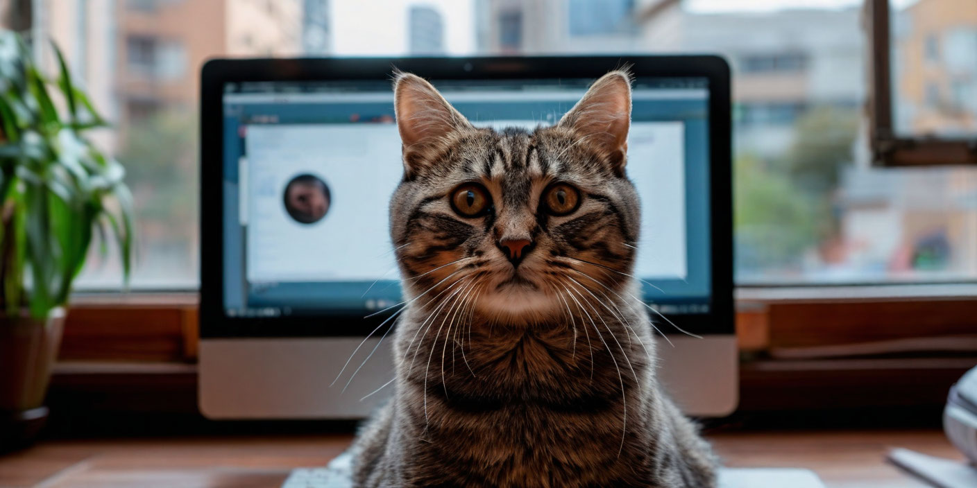 Коты-мемы в интернете Коты-мемы в интернете — иллюстрация MediaMatrix