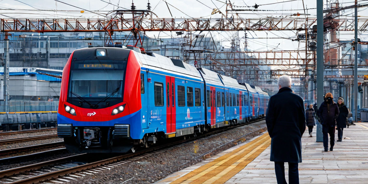 Мэр Москвы оценил поезда из Твери Мэр Москвы оценил поезда из Твери . Иллюстрация MediaMatrix