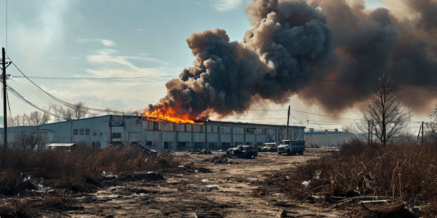 В пригороде Краснодара загорелся склад В пригороде Краснодара загорелся склад . Иллюстрация MediaMatrix