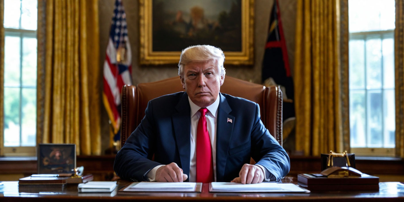 Трамп расширил полномочия силовиков США в борьбе с киберпреступностью . Иллюстрация MediaMatrix